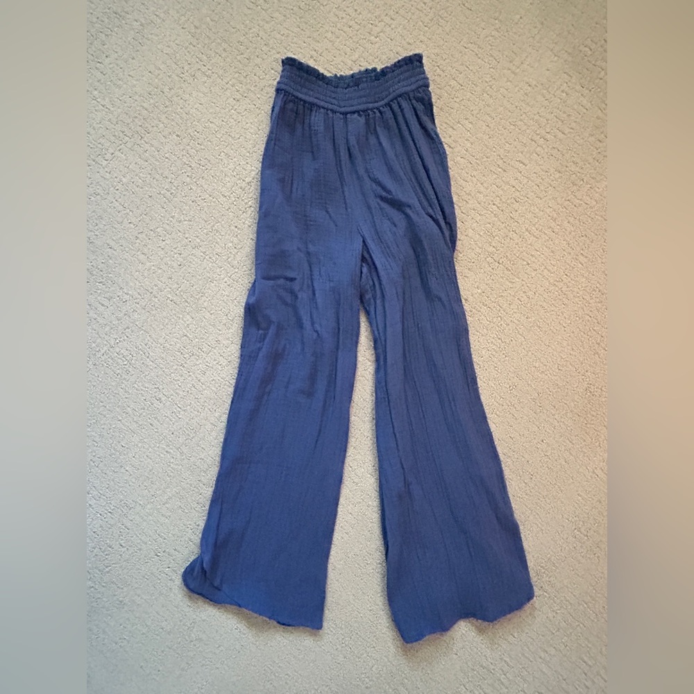 Marine Layer High Waisted Linen Pants